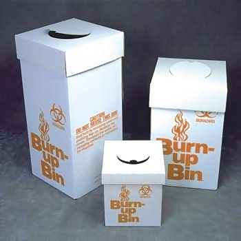 Burn-Up Bin, Burn Box