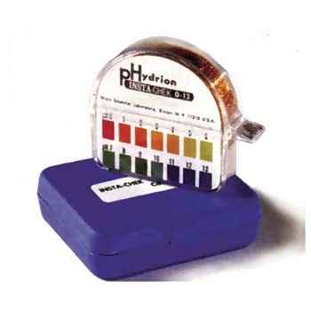 Hydrion Insta-Chek pH Paper in Roll Dispenser